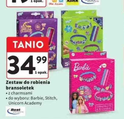 Zestaw do robienia bransoletek z charmsami Stitch