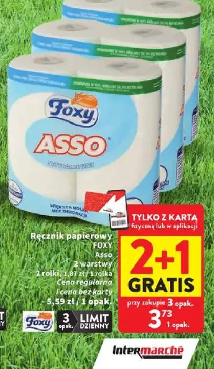 Ręcznik papierowy Foxy Asso 2 warstwy