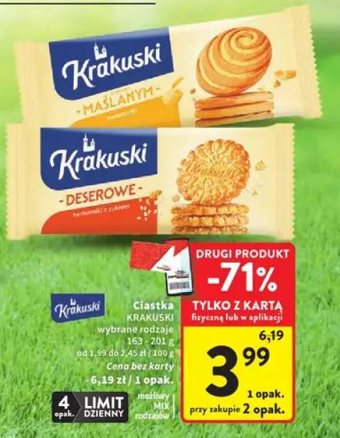 Ciastka Krakuski deserowe