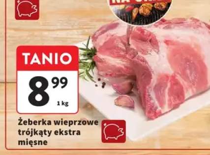 Żeberka wieprzowe trójkąty ekstra mięsne