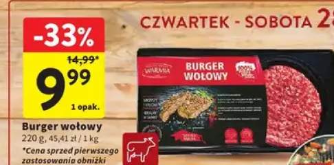 Burger wołowy Warmia