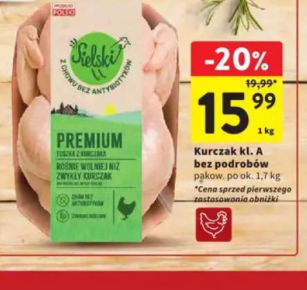 Kurczak kl. A bez podrobów Sielski