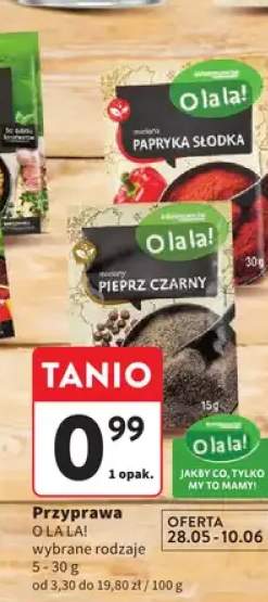Papryka słodka mielona O la la!