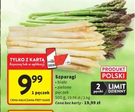 Szparagi białe polskie