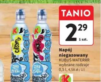 Napój niegazowany KUBUŚ WATERRR