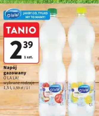 Napój gazowany O LA LA! cytrynowy