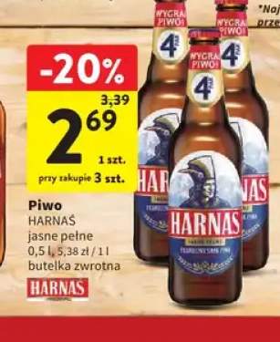 Piwo Harnaś jasne pełne