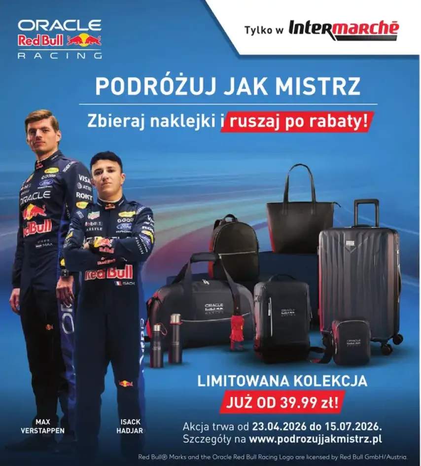 Limitowana kolekcja Oracle Red Bull Racing