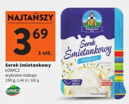 Serek śmietankowy Łowicz klasyczny