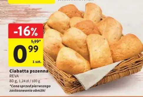 Ciabatta pszenna Reva