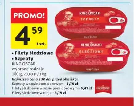 Szproty KING OSCAR