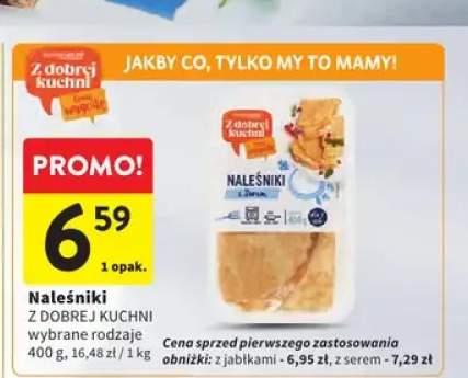 Naleśniki Z DOBREJ KUCHNI z serem