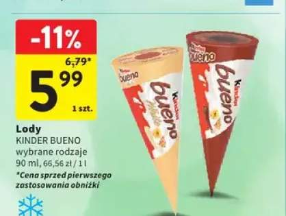 Lody Kinder Bueno