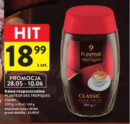 Kawa rozpuszczalna PLANTEUR DES TROPIQUES Classic