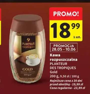 Kawa rozpuszczalna PLANTEUR DES TROPIQUES Gold