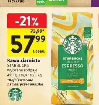 Kawa ziarnista STARBUCKS