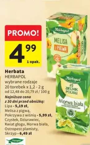 Herbata HERBAPOL Dziurawiec