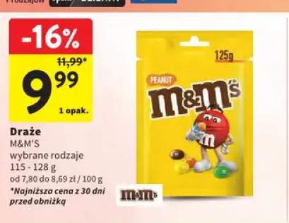 Draże M&M's peanut