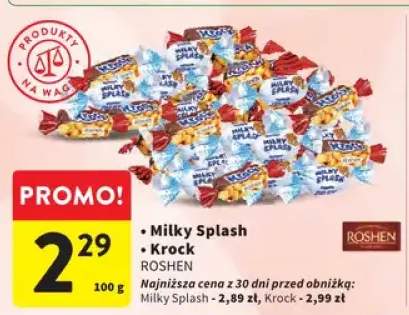 Cukierki Milky Splash Roshen