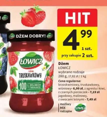 Dżem jagodowy Łowicz