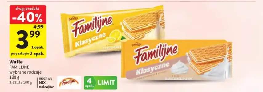 Wafle Familijne