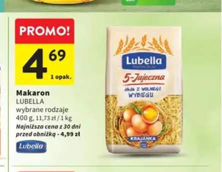 Makaron LUBELLA 5-Jajeczna Krajanka 400g