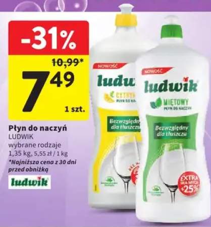 Płyn do naczyń Ludwik cytrynowy