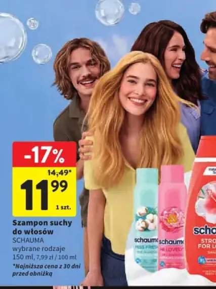 Szampon suchy do włosów Schauma Hi Lovely 150ml