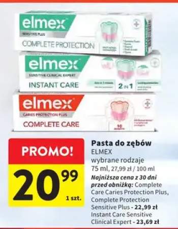 Pasta do zębów Elmex Instant Care Sensitive Clinical Expert