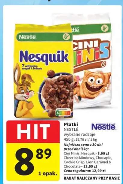 Płatki Nestlé Cini Minis