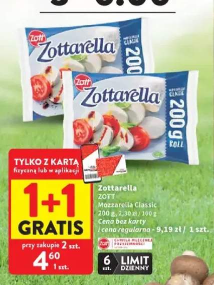 Mozzarella Classic Zottarella Zott