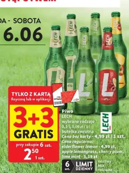 Piwo Lech Lime Mint