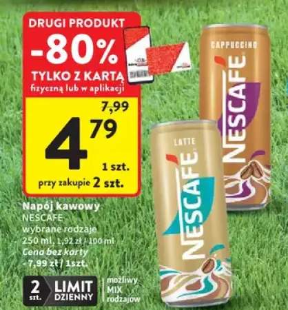 Napój kawowy NESCAFE Latte