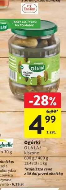 Ogórki kiszone O LA LA!