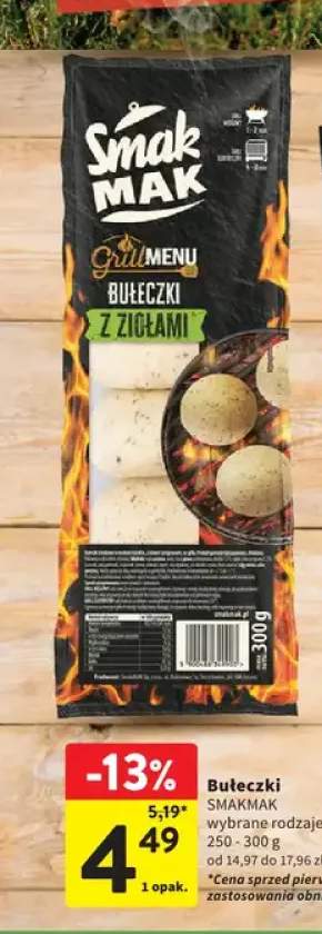 Bułeczki z ziołami SMAKMAK