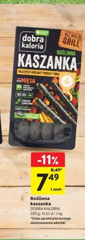 Roślinna kaszanka DOBRA KALORIA