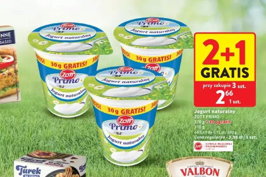 Jogurt naturalny Zott Primo