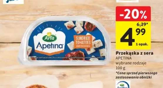Przekąska z sera Apetina Sundried Tomatoes