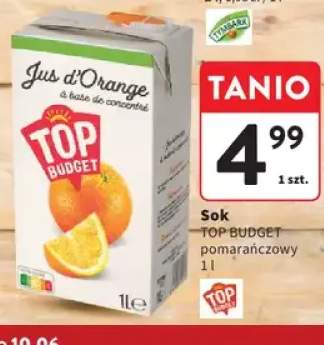 Sok pomarańczowy Top Budget