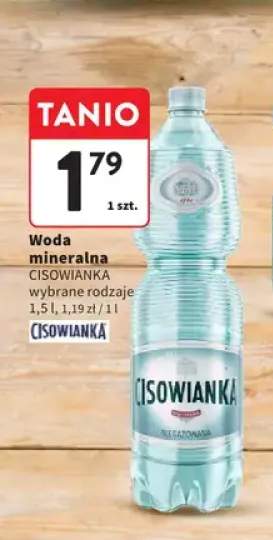 Woda mineralna Cisowianka