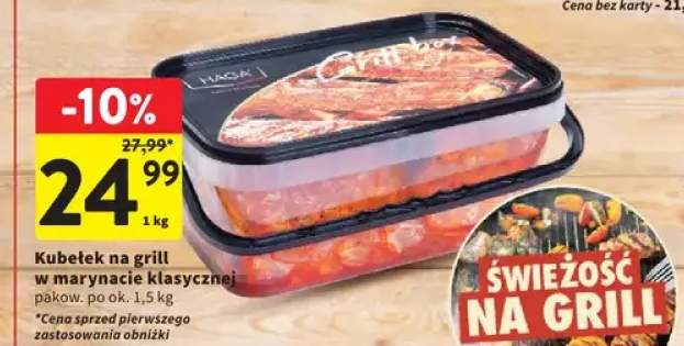 Kubełek na grill w marynacie klasycznej HAGA