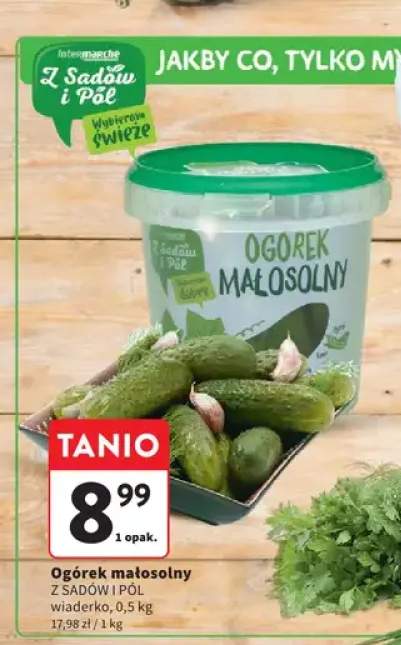 Ogórek małosolny Z Sadów i Pól