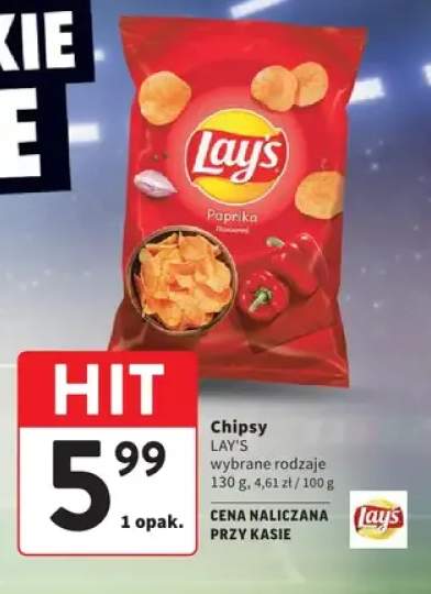 Chipsy Lay's Paprika