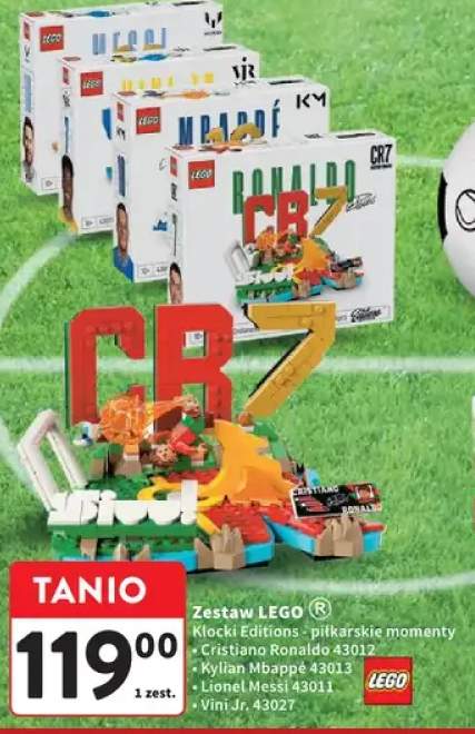 Zestaw LEGO Klocki Editions - piłkarskie momenty