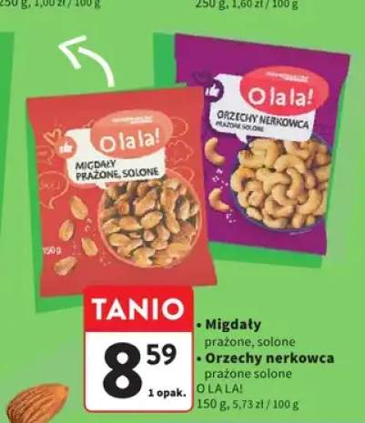 Migdały i orzechy nerkowca O LA LA!