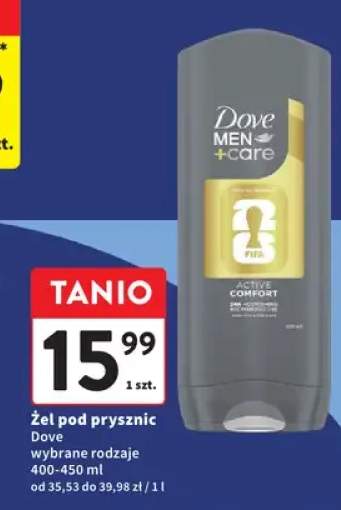 Żel pod prysznic Dove Men+Care Active Comfort
