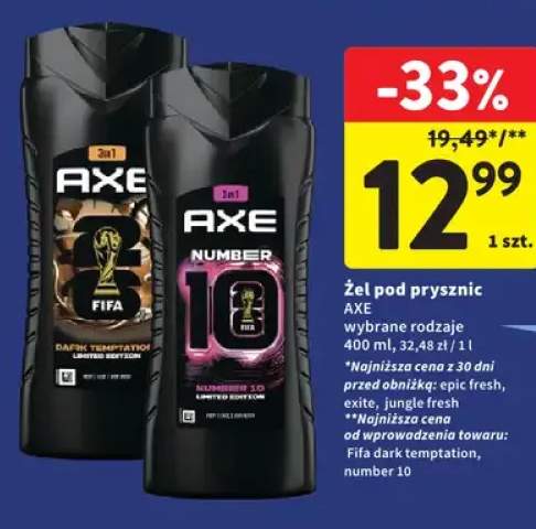 Żel pod prysznic AXE Number 10