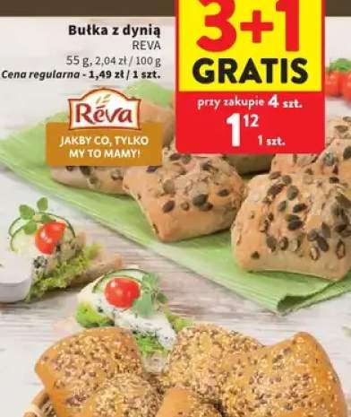 Bułka z dynią REVA