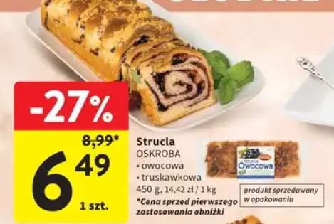 Strucla owocowa OSKROBA