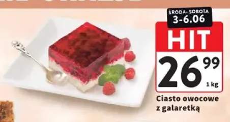 Ciasto owocowe z galaretką